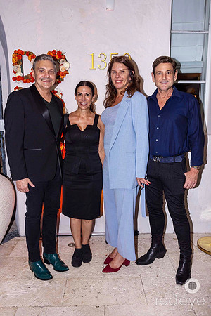 Alberto Ravelo, Elba Machado, Commissioner Kristen Rosen Gonzalez, & Michael Gongora