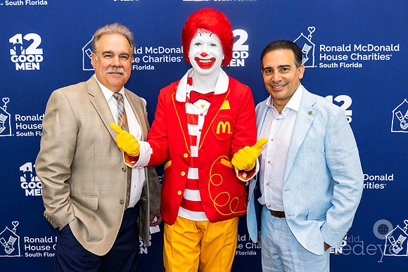 Gilbert Toledo, Ronald McDonald, & Miguel Moya