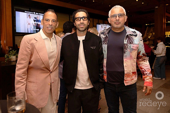 Medhat Ibrahim, Chris Stamp & Michael Keriakos