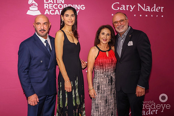 Gary Nader, Jennifer Nader, & Angelica & Manuel Abud