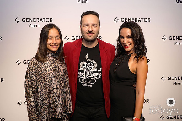 Laurence Turnier, Sebastian DeVolga, & Anais San Pedro