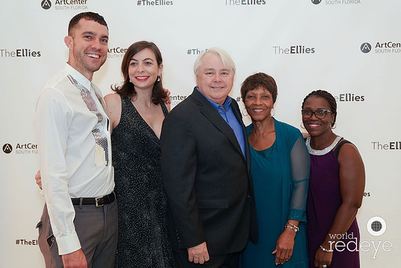 Alex Fialho, Melissa Levin, Dennis Scholl, Gloria & Dawn Dale