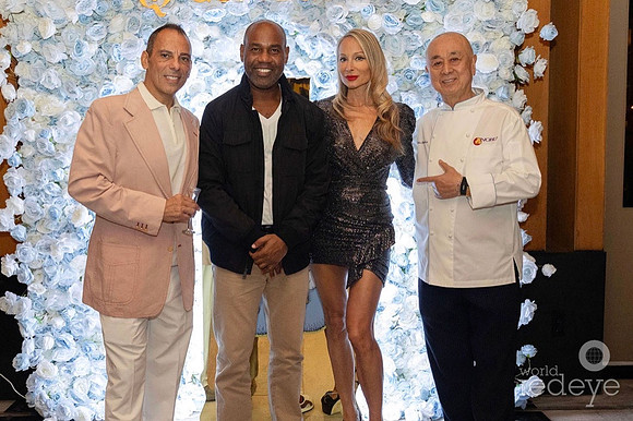 Medhat Ibrahim, Unik Ernest, Indira Cesarine & Chef Nobu Matuhisa