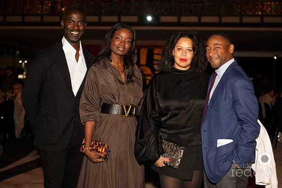 Oti & Remi Roberts, & Jessica & Franklin Sirmans