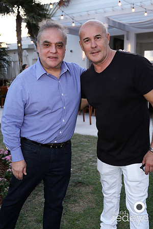 Lee Brian Schrager & Michele Merlo