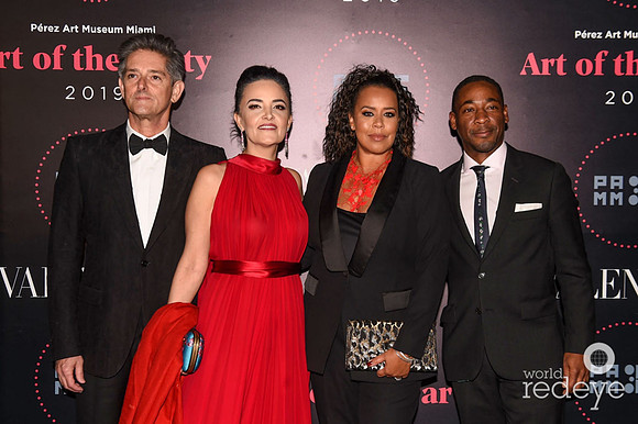 Walid & Susie Wahab, Jessica & Franklin Sirmans