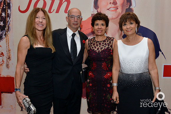 Cheri & Mark Fine, Aida & Alia Abou-Assali