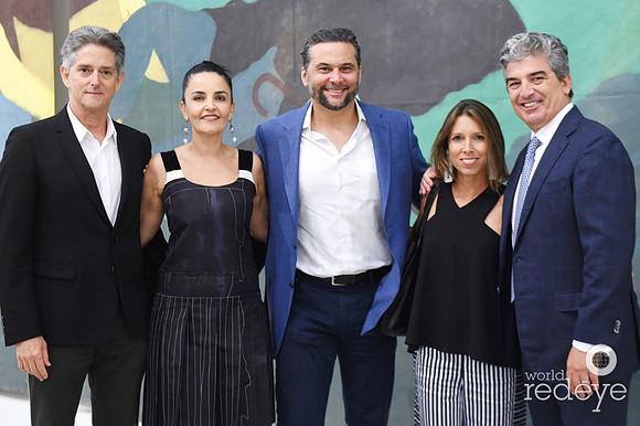 Walid & Susie Wahab, Jose Cornide, Estefania & Carlos Rosso