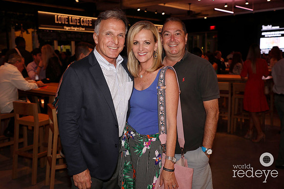 Bill McCue, Lisa Patrillo McCue, & Ricky Elias