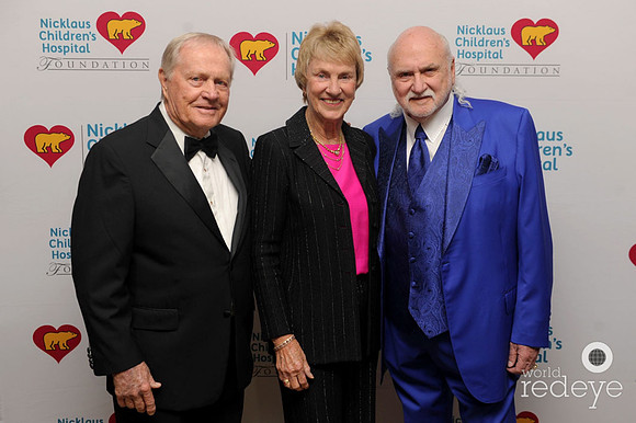 Jack Nicklaus, Barbara Nicklaus, & Michael Fux