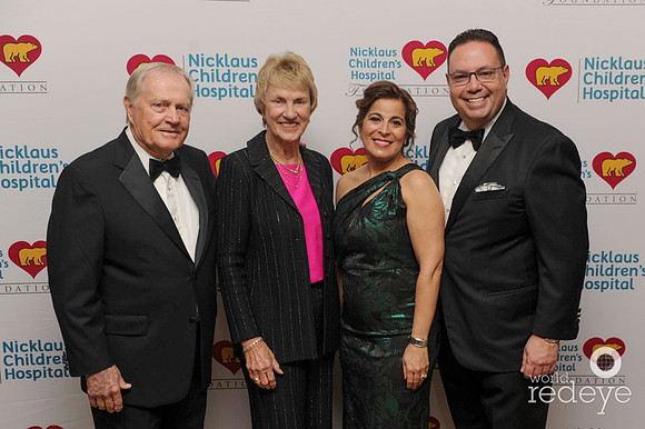 Jack Nicklaus, Barbara Nicklaus, Bibi Murgado, & Mario Murgado