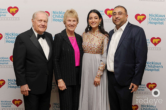 Jack Nicklaus, Barbara Nicklaus, Ravneet Chowdhury, & Anand Chowdhury