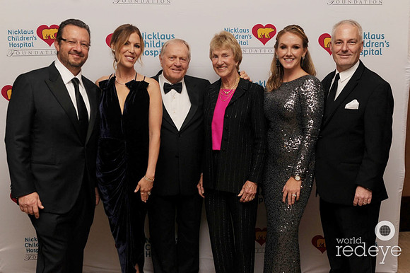 Juliana Krys, Alex Krys, Jack Nicklaus, Barbara Nicklaus, Michelle Boggs, & Matthew Love
