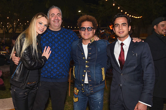 Lona Goldman, Joey Goldman, Romero Britto, & Lucas Vidal