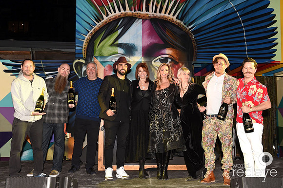 The London Police, Logan Hicks, Joey Goldman, Alexis Diaz, Janet Goldman, Jessica Goldman Srebnick, Pixel Pancho, Beau Stanton