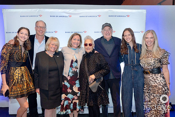 Jason Rubell, Jane Heller, Katy Knox, Mera Rubell, & Don Rubell