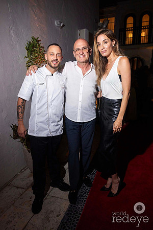 Chef Alessandro Morrone & Jamil & Viviana Dib