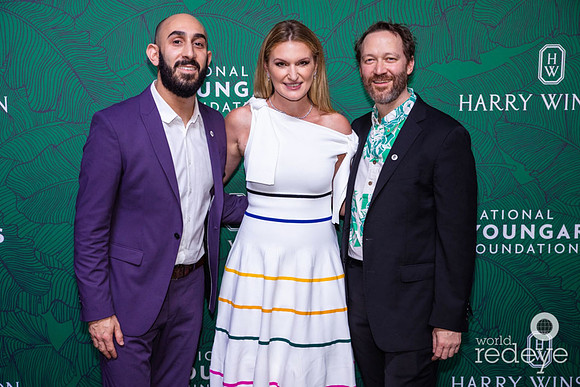 Jake Goldbas, Sarah Arison, & John Heginbotham