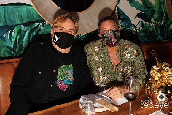 Michael Glovaski & Sir Ivan Wilzig