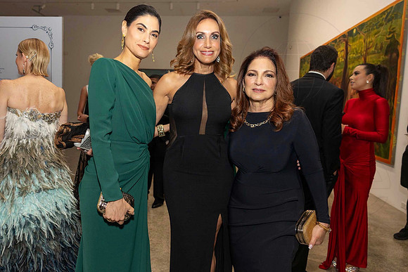 Jennifer Nader, & Lili & Gloria Estefan