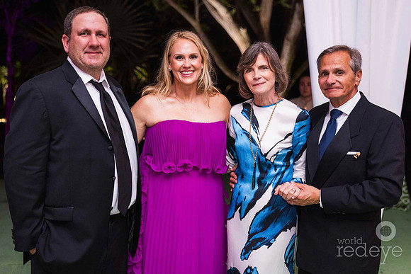 Frank & Francesca Valdes, Barbara & Vincent Tria
