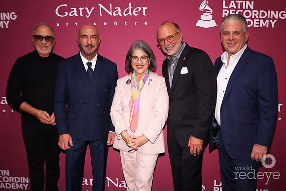 Emilio Estefan, Gary Nader, Daniella Levine Cava, Manuel Abud, & Nelson Albareda