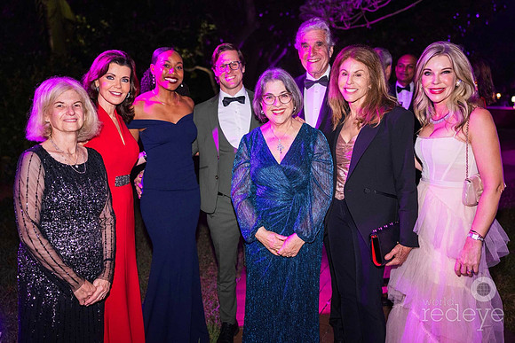 Evelyn Greer, Laurie Jennings, Jasmine Calin Micek, Thomas Micek, Daniella Levine Cava, Bruce Greer, Leslie Miller Saiontz, & Bronwyn Miller