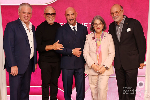 Nelson Albareda, Emilio Estefan, Gary Nader, Mayor Daniella Levine Cava, & Manuel Abud