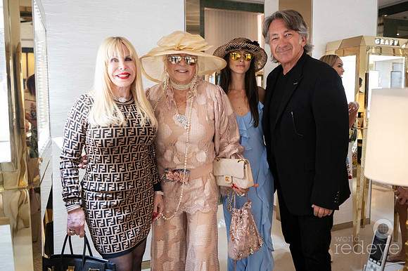 Denise Rubin, Claudine Smurfit, Brittany De Meo, & Serge Doukhan