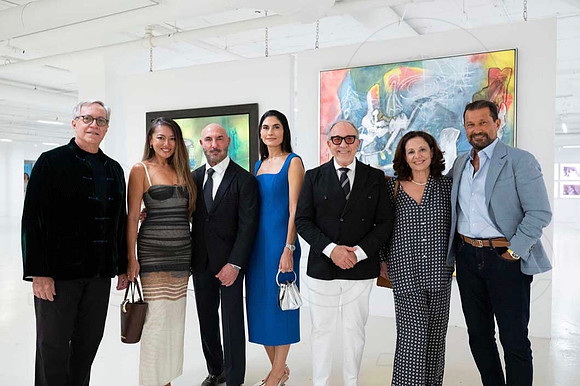 Camillo Ricordi, Ni Wang Ricordi, Gary & Jennifer Nader, Emilio Estefan, Alessandra Bianchi & Ahmed Bendary