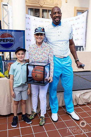 Charlie & Rita Case, & Alonzo Mourning