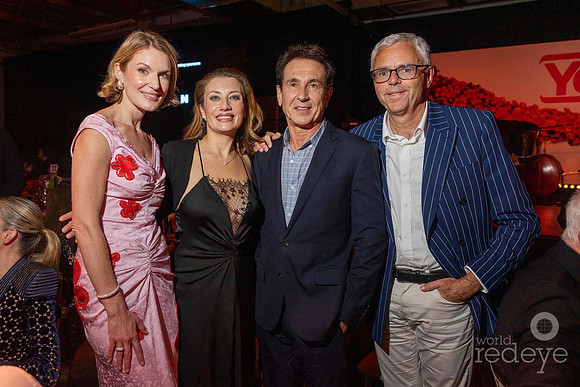 Sara Arison, Christie Combes, Tony Tamer, & Michel Combes
