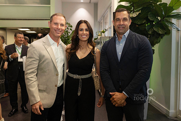Danny & Kelly Rodriguez & Mayor Vince Lago
