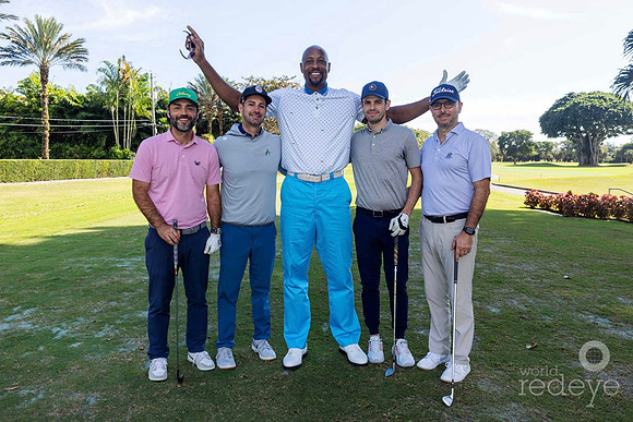 Bert Moreno, Nick Valverde, Alonzo Mourning, Daniel Bustamante, & Danny Gonzalez