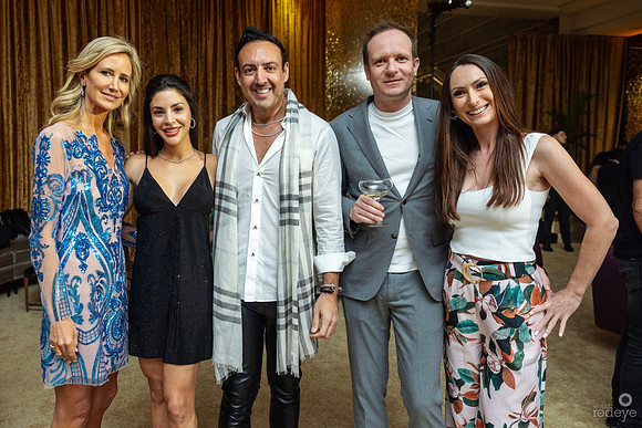 Lady Victoria Hervey, Milena Doria, Paolo Fidanza, & Ivona & Piotr Nowocien