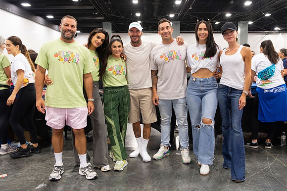 David & Isabela Rangel Grutman, Rachael Russell Saiger, David Beckham, Joe & Daniela Magazine, & Victoria Beckham