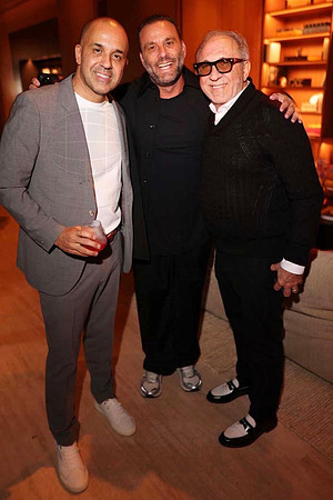 Miguel Melendez, David Grutman, & Emilio Estefan