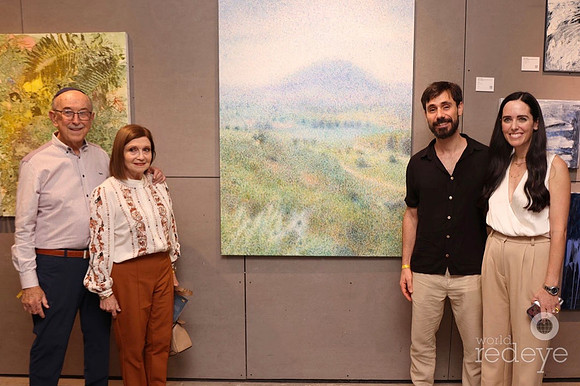 Jacob & Hayaleh Gold, Ron Chen, & Michelle Azout