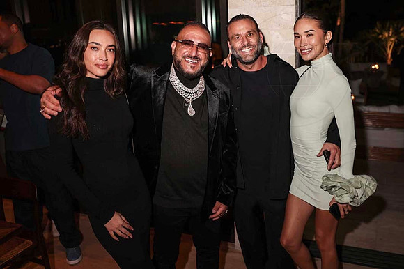 Chanel Stewart, David Einhorn, David Grutman, & Jocelyn Chew
