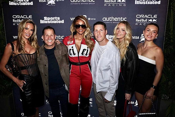 Jena Sims, Jamie Salter, Ciara, Corey Salter, Camille Kostek, & Xandra Pohl