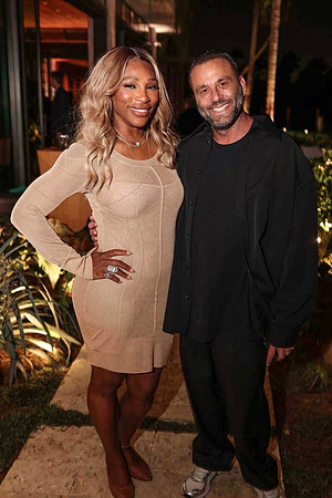 Serena Williams & David Grutman