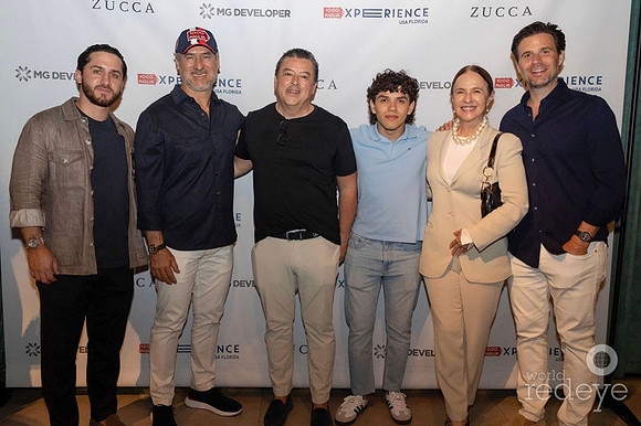 Diego & Alirio Torrealba, Carlos & Adrian Marin, Pina "La Dama del Real Estate" & Daniel de la Vega