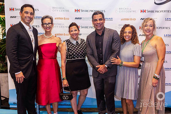 Matt Haggman, Meg Daly Danet Linares, & Mayor Francis Suarez