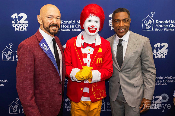 Al Maulini, Ronald McDonald, & Calvin Hughes
