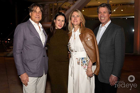 Robert & Jamie Singer Soros, Fiona & Eric Rudin