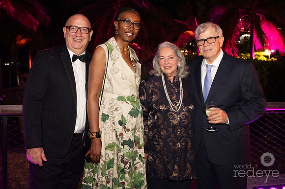 Philippe Monrougie, Doreen Chambers, & Patricia & Bill Kleh