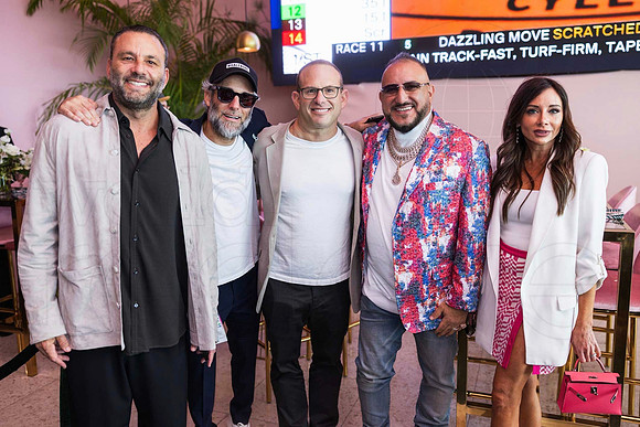 David Grutman, Seth Browarnik, Adam Rosenfeld, David Einhorn, & Brooke Rosenfeld