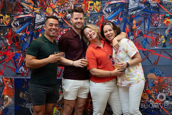 Alex Fotopoulos, Eddie Wart, Lynn Hackney, & Kim Hoover