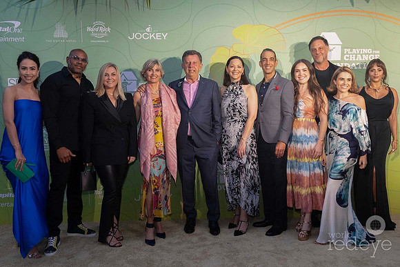 Frederique & President Stephane LeForestier & the Tiffany & Co. Team