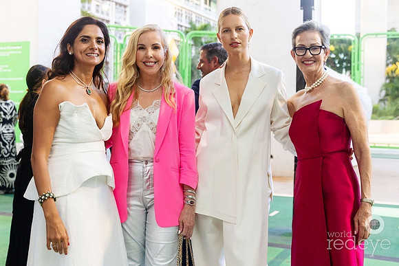 Salma Rahmathulla, Eva Hughes, Karolina Kurkova, & Meg Daly